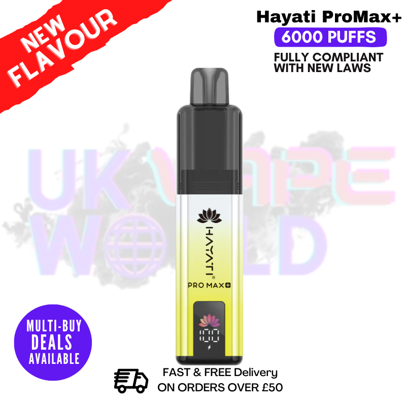 Cola Lime Hayati Pro Max Plus 6000Puff Kit - ukvapeworld