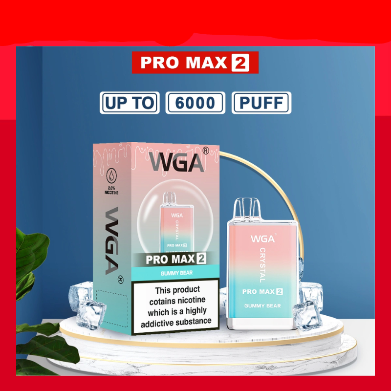 Shop CRYSTAL 6000 PUFF DISPOSABLE WGA KIT