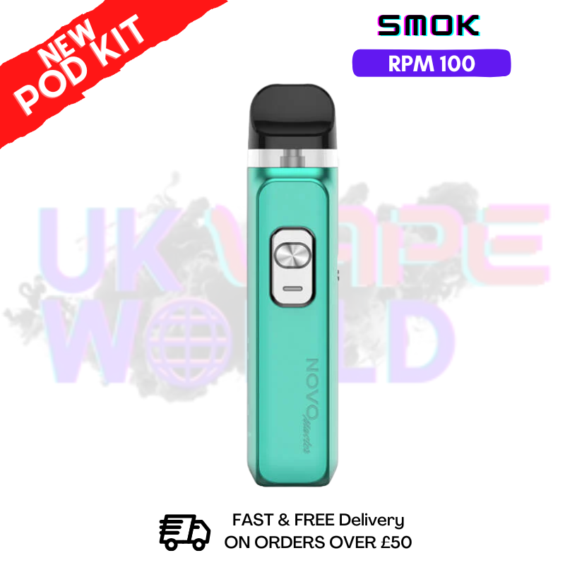 Cyan Smok Novo Master 30K Pod Kit + Free Nic Salt (PRICE £12.99) - ukvapeworld