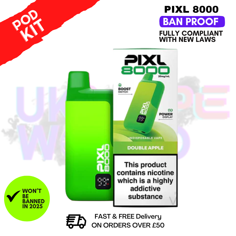 Double Apple Pixl 8K 8000 Puff Pod Kit
