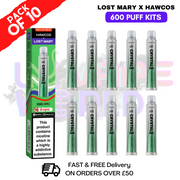 Double Apple Lost Mary Crystal Pro 600 Puff Box Of 10 - ukvapeworld
