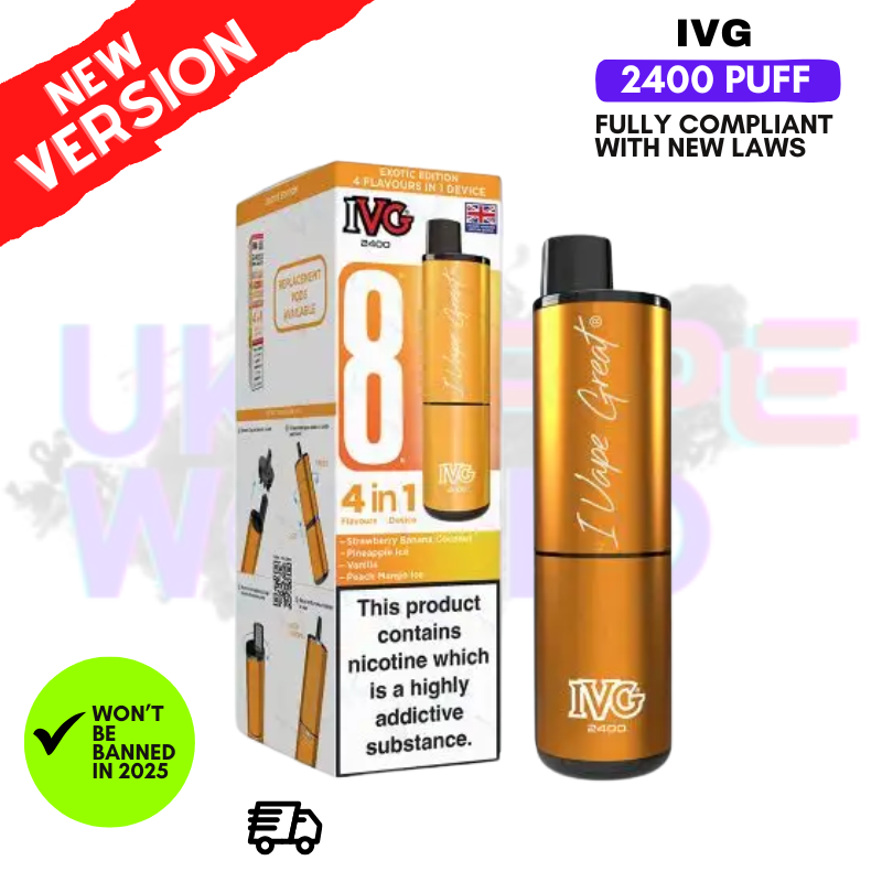 Exotic Edition IVG 2400 Prefilled Pod Kit