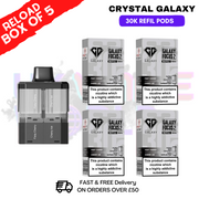 Shop Fizzy Cherry Crystal Galaxy 30K Replacement Pods Box Of 5 - Ukvapeworld