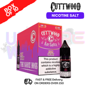 Fizzy Cherry Cuttwood Bar Salt BOX OF 10 - ukvapeworld