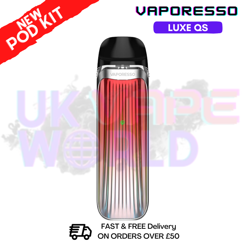 shop Flame Red Vaporesso Luxe QS Kit - ukvapeworld