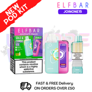 Buy Fresh Mint ELFBAR 15K JoinOne15 Pod Kit  - UK Vape World