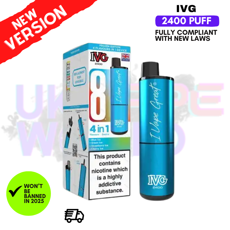 Frozen Edition IVG 2400 Prefilled Pod Kit