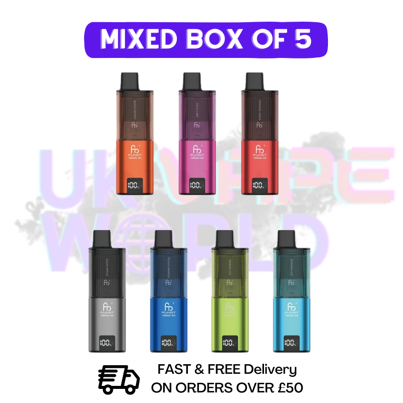 Fumot RandM 4000 Puff Pod Kit BOX OF 5 - ONLY £14.99