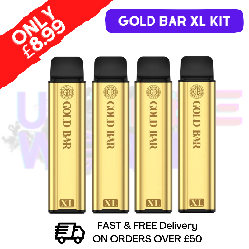 Gold Bar XL Prefilled Pod Kit - £8.99