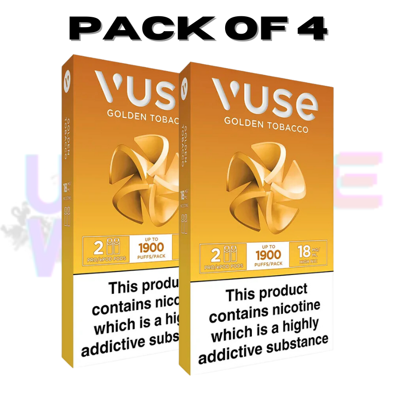 Golden Tobacco Vuse Pro Replacement Pod EPod