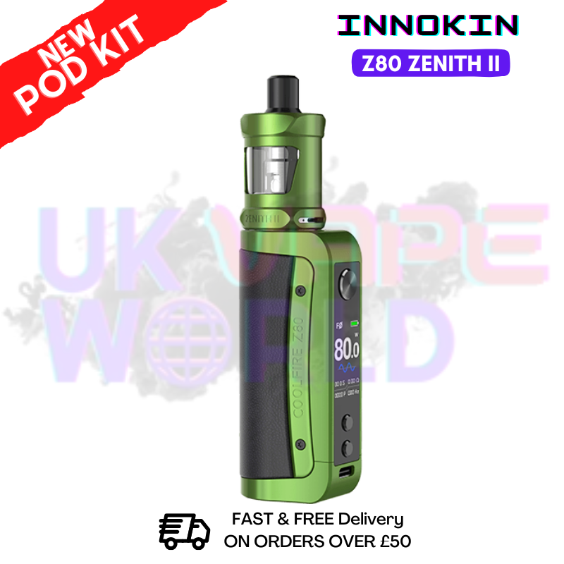 shop Green Innokin CoolFire Z80 Zenith II Kit - ukvapeworld