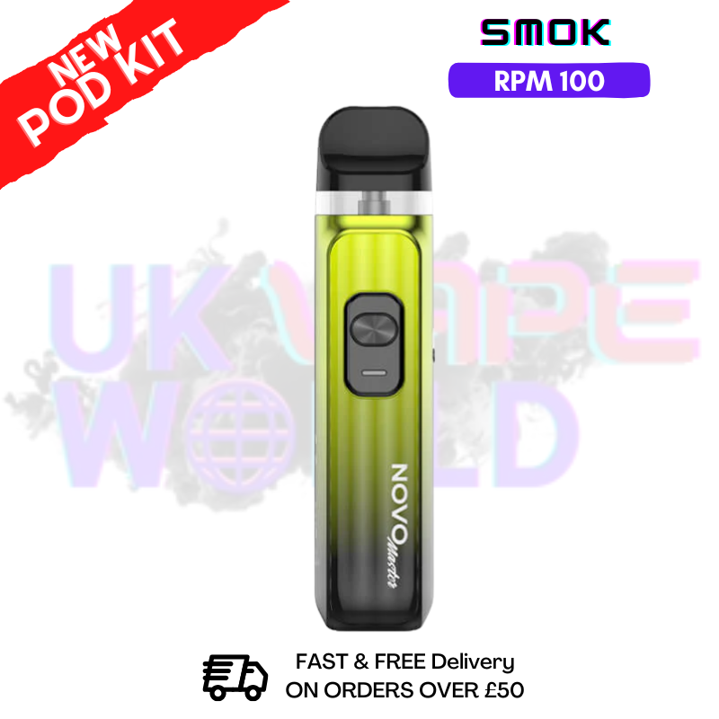 Green Black Smok Novo Master 30K Pod Kit + Free Nic Salt (PRICE £12.99) - ukvapeworld