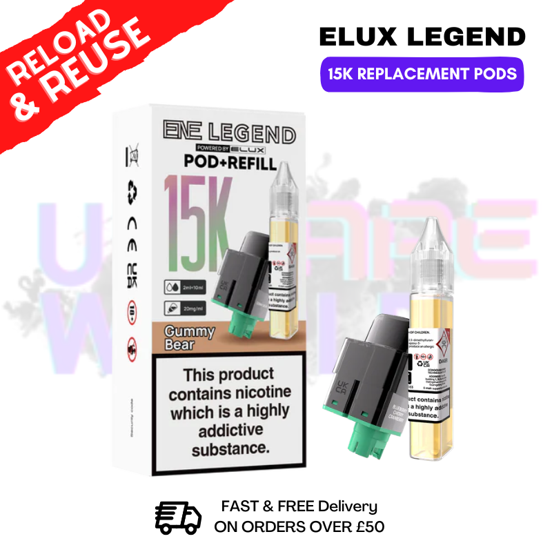 Gummy Bear Ene 15K Replacement Pods - Lowest Price - ukvapeworld