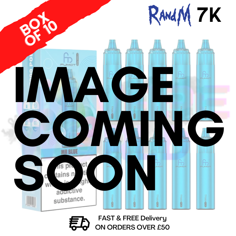 Strawberry Watermelon RandM 7000 Puff T7000 Box Of 10 - ukvapeworld