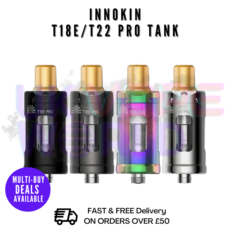 Shop Innokin T18 Pro t22 pro Vape Tank  - ONLY £8.99