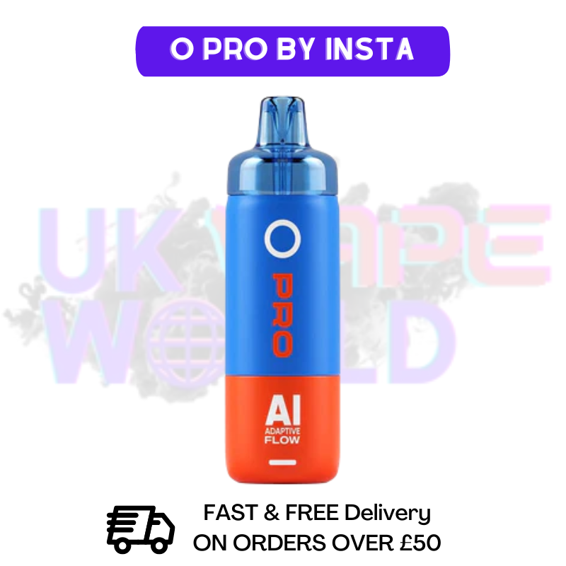 Shop Blue Orange Blood Insta O Pro 10K Puff Pod Kit - UK Vape World