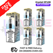 Juicy Raspberries CP Pro 10K Replacement Pods Box Of 5 - ukvapeworld