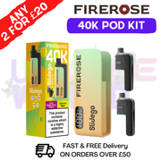 kiwi passionfruit guava Firerose SlideGo 40K Prefilled Pod Kit - ukvapeworld