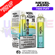 Kiwi Passionfruit Guava Nexel 7000 Puff Pod Kit - ukvapeworld