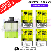 Shop Lemon Lime Crystal Galaxy 30K Replacement Pods Box Of 5 - Ukvapeworld