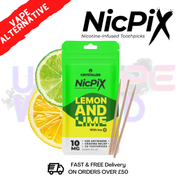 Lemon Lime Nic Pix Nicotine ToothPicks - 0nly £3.19 - ukvapeworld