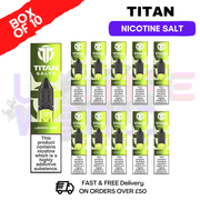 Lemon Lime Titan 10ml Nic Salt BOX OF 10 - ukvapeworld