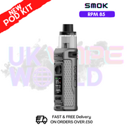 Matte Gun Metal Smok Rpm 85 Pod kit + Free Nic salt (PRICE £29.99) - ukvapeworld
