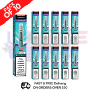 shop Menthol Lost Mary Crystal Pro 600 Puff Box Of 10 - ukvapeworld