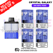  Shop Mr Blue Crystal Galaxy 30K Replacement Pods Box Of 5