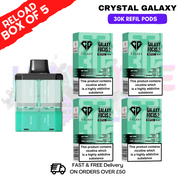 Shop Mr Pink Crystal Galaxy 30K Replacement Pods Box Of 5 - Ukvapeworld