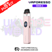 shop Opal Pink Vaporesso Xros 5 Refillable Pod Vape Kit - ukvapeworld