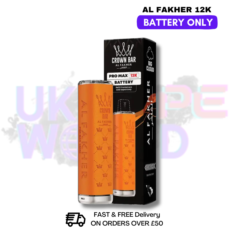 dna bar vape 12k Al Fakher Crown Bar Sound Disposable 12000 (Buy 4 Get 5th Free)