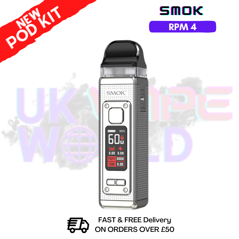 Pale Champagne Smok Rpm 4 kit Pod + Free Nic Salt (PRICE £21.99) - ukvapeworld