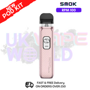 Pale Pink Smok Novo Master 30K Pod Kit + Free Nic Salt (PRICE £12.99) - ukvapeworld