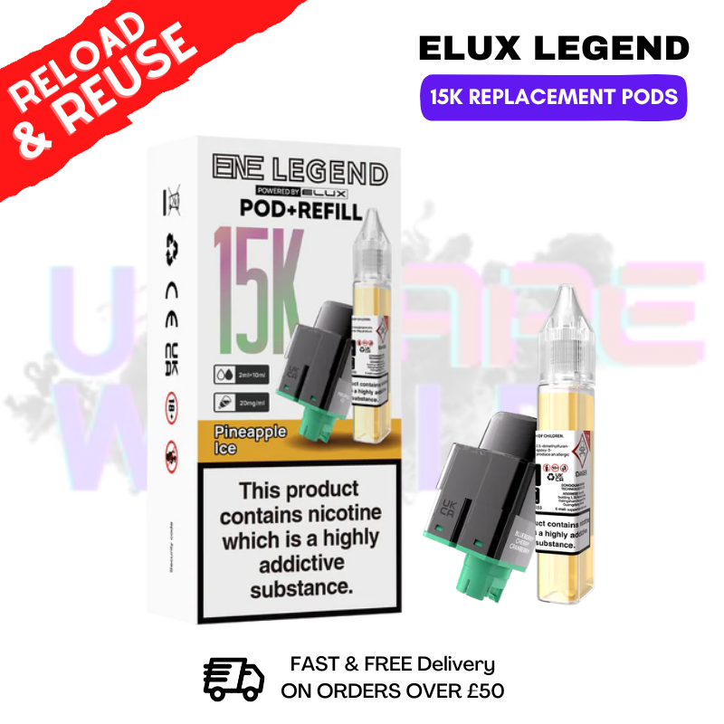 Pineapple Ice Ene 15K Replacement Pods - Lowest Price - ukvapeworld