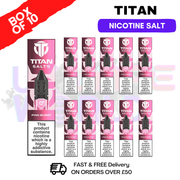 Pink Burst Titan 10ml Nic Salt BOX OF 10 - ukvapeworld