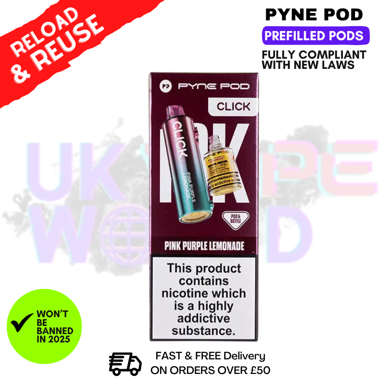 Pink Purple Lemonade Pyne Pod Click Replacement Pods