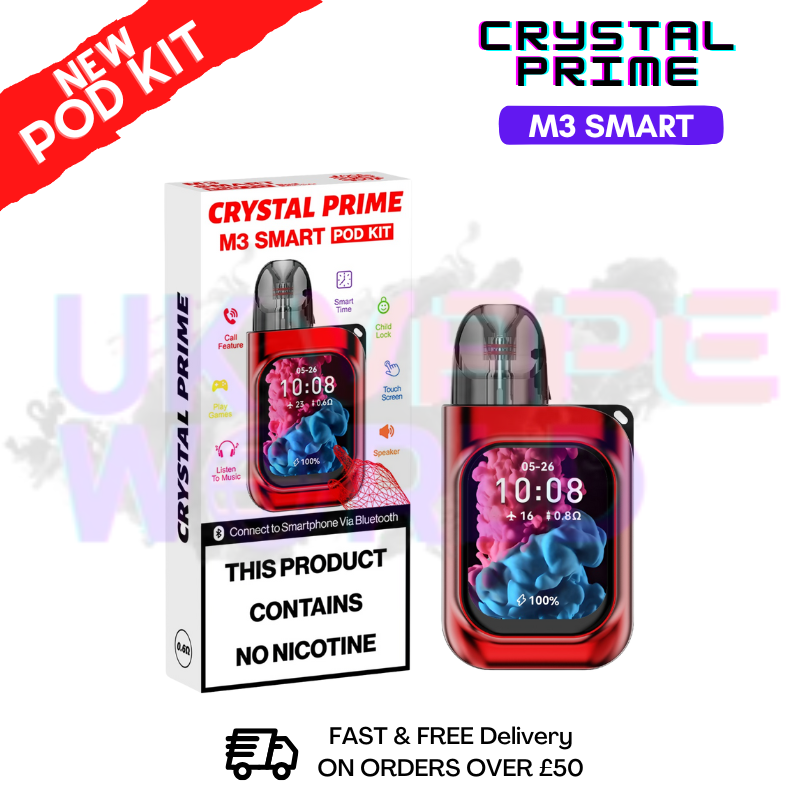 shop Red Crystal Prime M3 Smart Refillable Pod Kit - ukvapeworld