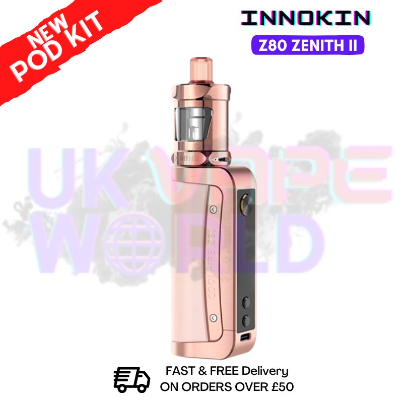 shop Rose Gold Innokin CoolFire Z80 Zenith II Kit - ukvapeworld