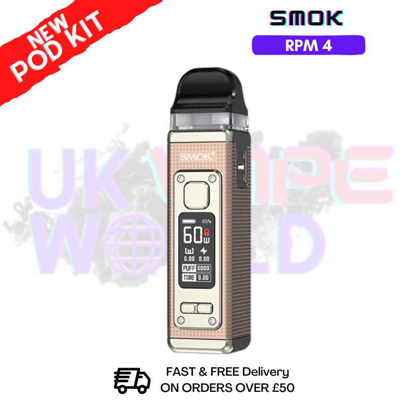 RGold Smok Rpm 4 Pod Kit + Free Nic Salt