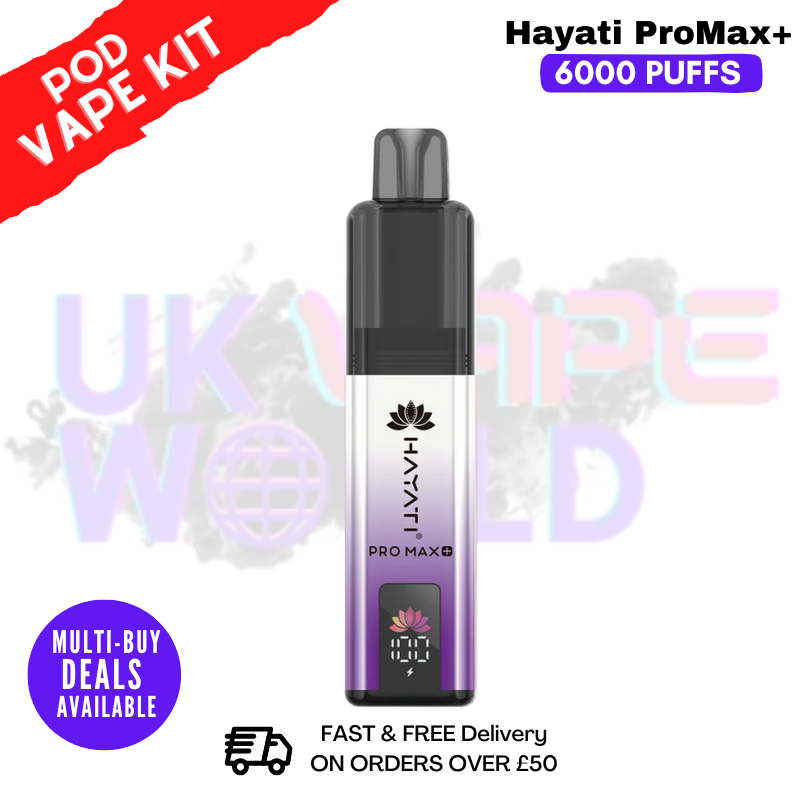 Sakura Grape Hayati Pro Max Plus 6000Puff Kit - ukvapeworld