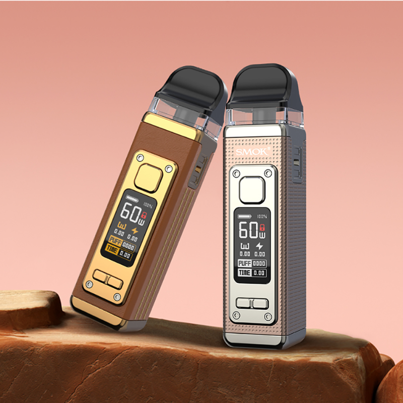 Silver Red Smok Rpm 4 Pod Kit + Free Nic Salt