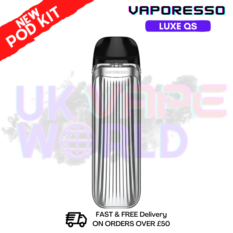 shop Silver Vaporesso Luxe QS Kit - ukvapeworld