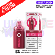 20MG Sour Cherry Insta O Pro Refil Pack (12ML) - ukvapeworld