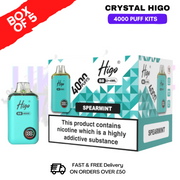 Spearmint Crystal Higo 4000 Pod Kits Box Of 5 - Ukvapeworld