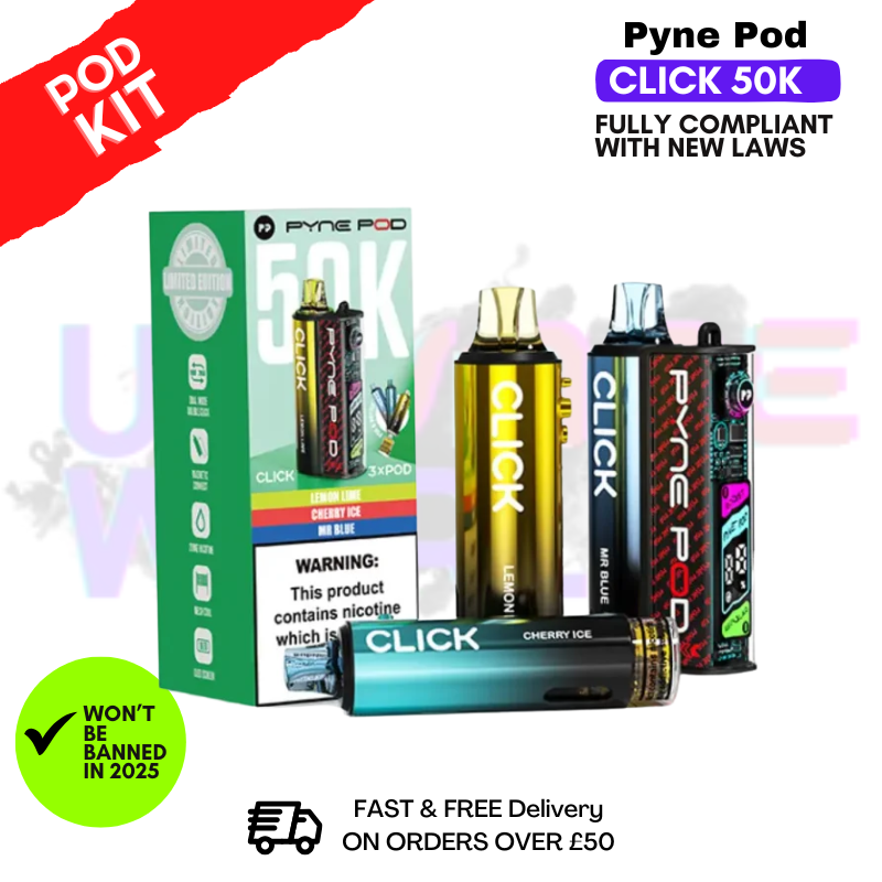 Special Edition Pyne Pod 50K Click Vape Pod Kit