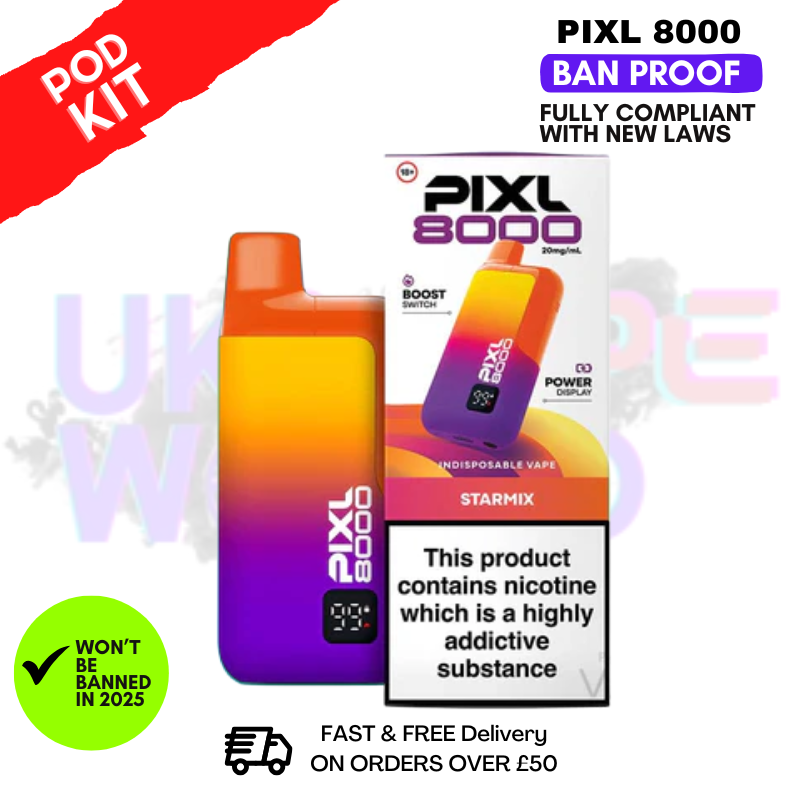 Starmix Pixl 8K 8000 Puff Pod Kit