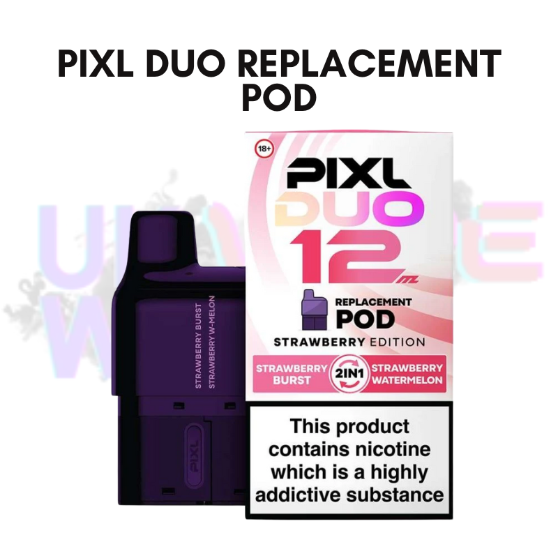 Strawberry Edition Pixl Duo Replacement Pods - Box Of 10