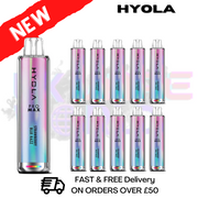 Shop Strawberry Blue Razz Hyola Pro Max 6000 Puff Box Of 10 - UK Vape World