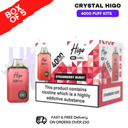 shop Strawberry Burst Crystal Higo 4000 Pod Kits Box Of 5 - Ukvapeworld